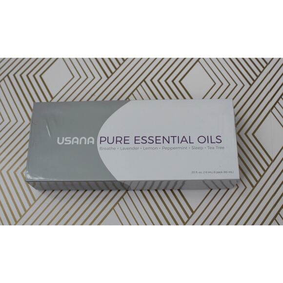 USANA Pure Essential Oils Collection 6 Pack Pure Essential Oils New~Sealed - Picture 5 of 5